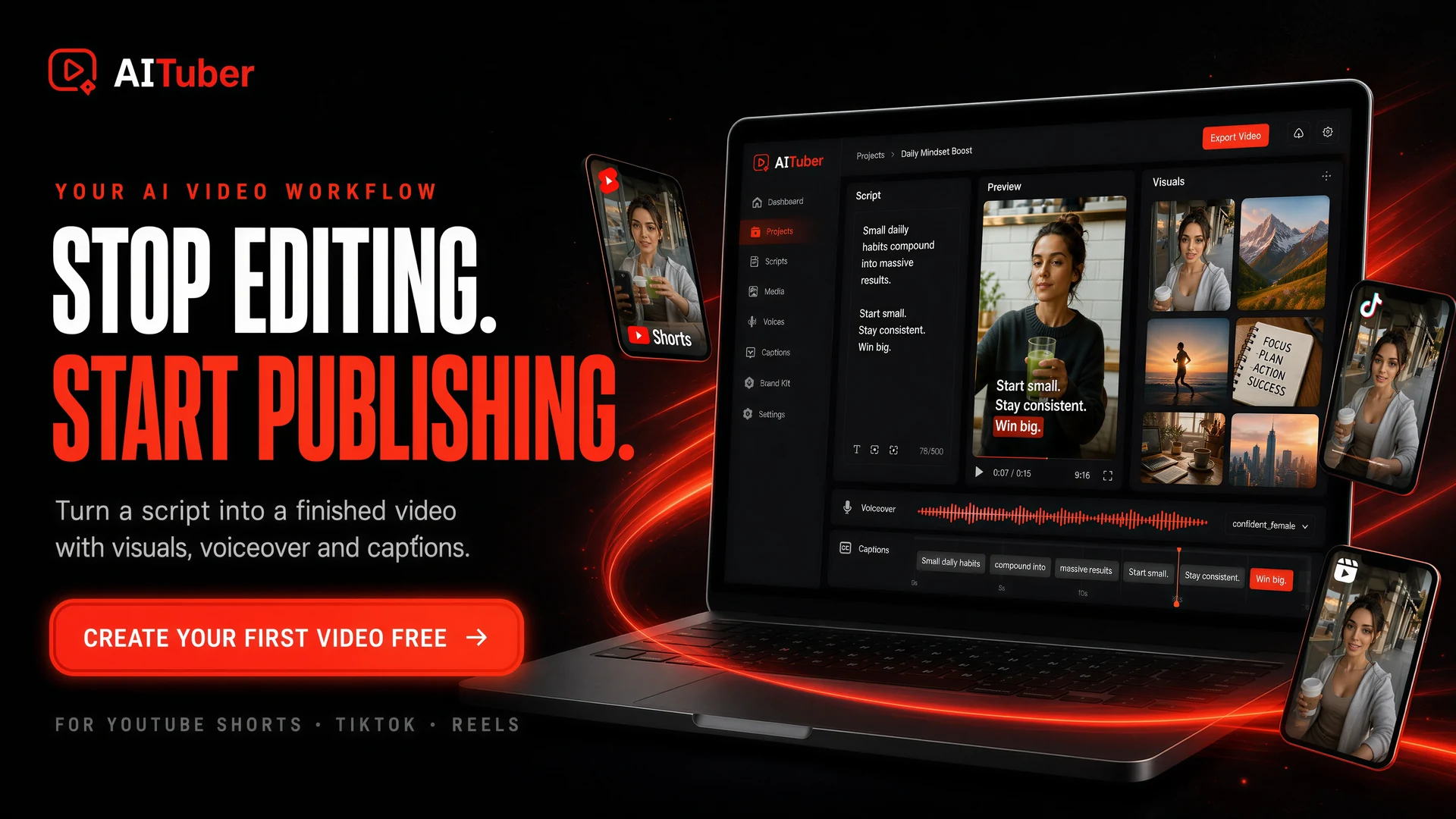 Sponsored advertisement: AI Tuber